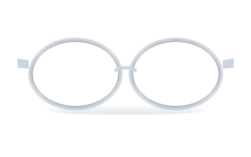 Chill Modern Translucent Clear Square